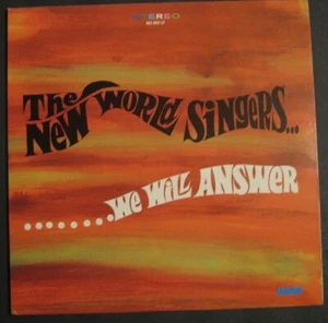 The New World Singers - We Will Answer - Picture 1 of 2