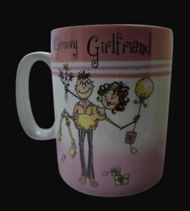 Vintage HOOLI MOOLI 2006 Groovy Girlfriend Coffee Cup Mug by Occasions Rare Find - Picture 1 of 6