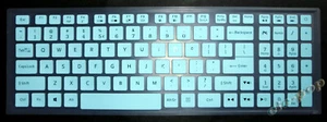 Keyboard Cover Skin fr Acer Predator Helios PH3D15-71 PH18-71 PHN16-71 PT315-53 - Picture 1 of 6