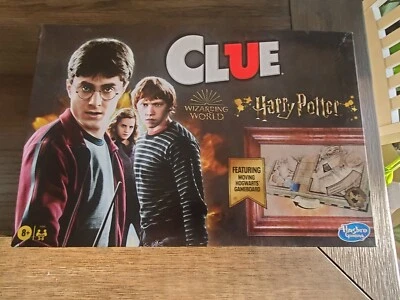 Hasbro Gaming Clue: Wizarding World Harry Potter Edition Mystery Board Game Open - Image 1 of 4