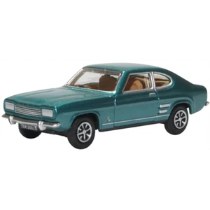 Oxford 76CP003 Ford Capri Mk1 Acquatico Giada 1/76 Scala 00 Gauge T48 Post - Foto 1 di 7