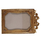 Tabletop Picture Frame Antique Style Resin Ornate Photo Frame for Home Dorm