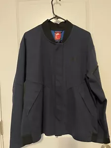Chaqueta Universitaria Nike NSW Tech Lanza Repel Azul Para Hombre Grande 861675 451 - Imagen 1 de 7