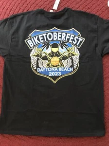 NEU 31. JAHRESFAHRRAD TOBERFEST DAYTONA BEACH 2023 T-SHIRT Gr. XL - Bild 1 von 4