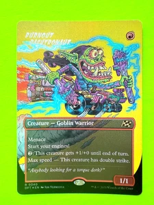 MTG - Aetherdrift - Burnout Bashtronaut - Rare Borderless - Foil - Picture 1 of 2