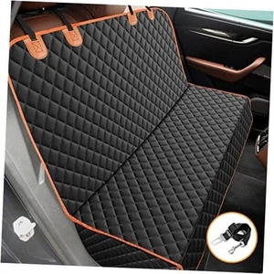 Hundesitzbezug für Rücksitz Wasserdicht Hundesitzbezüge für 53"B x 47"L Schwarz - Bild 1 von 8