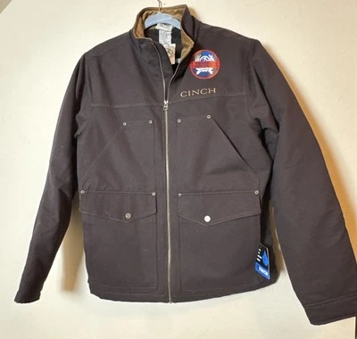 Cinch Concealed Carry Coat Brown M Water Resistant Jacket Western Style NWT - Image 1 of 4