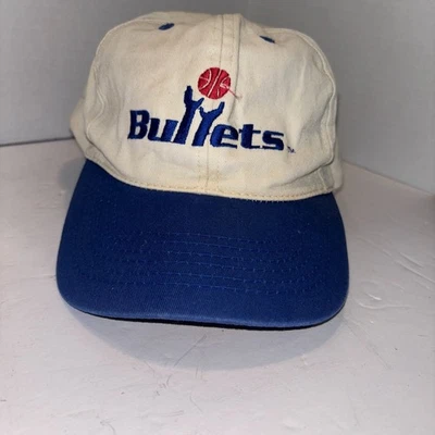 Washington Bullets Vintage Hat/Cap - Snap-Back HBO Promo - Heavily Used - Image 1 of 4