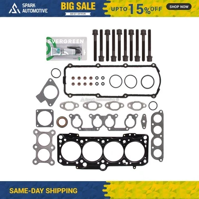 Head Gasket Bolts Set Fit 93-02 Volkswagen Cabrio Golf Jetta Passat 2.0 8V ABA - Image 1 of 4