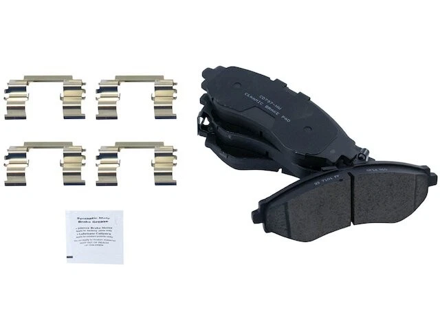 Juego de pastillas de freno delanteras para 1999-2002 Daewoo Nubira 2000 2001 WF645SP Foto 1 de 1