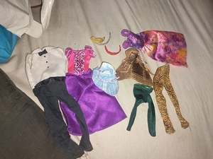 Barbie Clothes Lot 10 Pieces - Picture 1 of 1