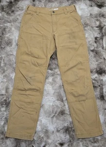 Carhartt Distressed Double Knee Regular Loose Fit BN2802-M Work Duck Pants 32x32 - Picture 1 of 15