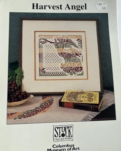 Stuck Collection “Harvest Angel” Cross Stitch Chart Only Columbus Museum Of Art - Picture 1 of 4