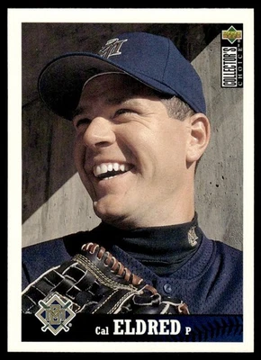 1997 Collector's Choice Cal Eldred Milwaukee Brewers #143 - Image 1 of 2