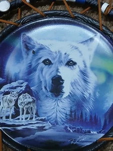 Bradford Exchange( Lunar Spirt )Sacred Spirit Dream by catcher by Robin Koni - Picture 1 of 3