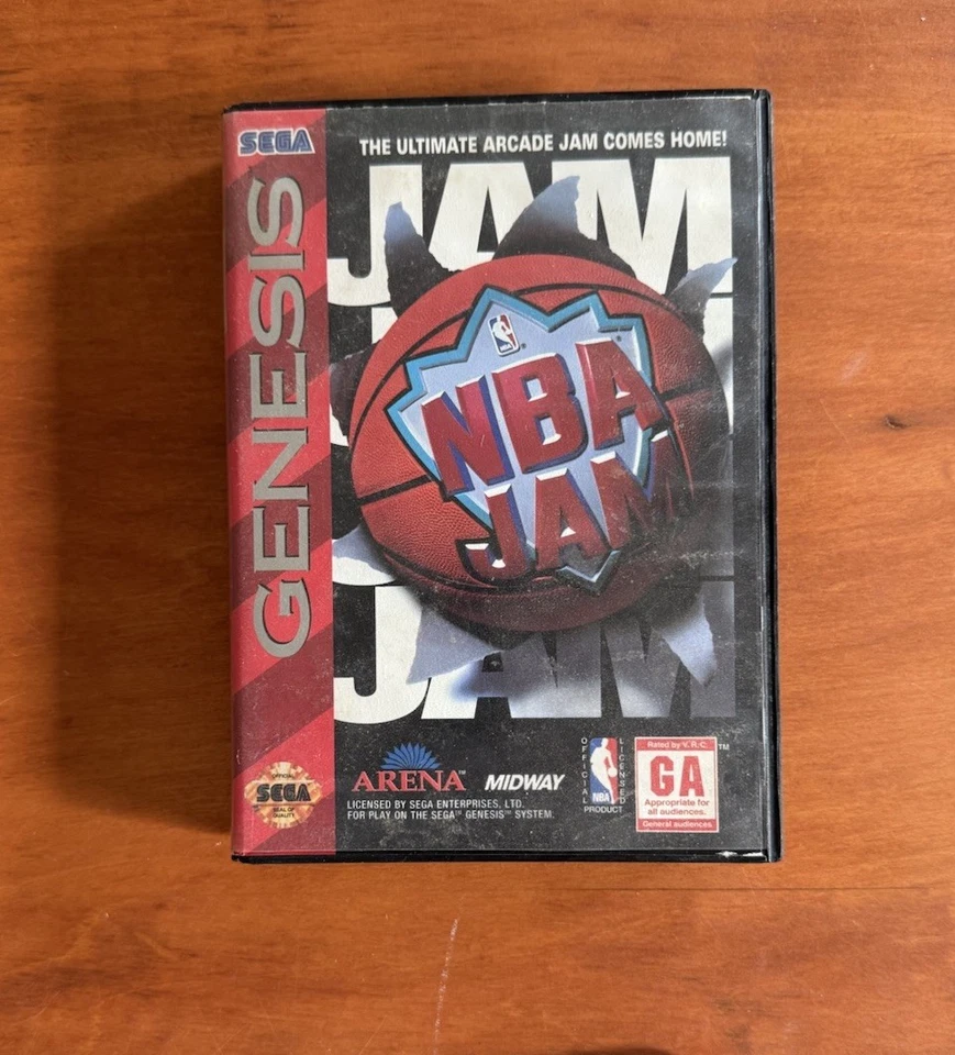 NBA Jam (Sega Genesis) Great Condition - Tested & Works - Ships Fast Free Ship - Image 1 of 4