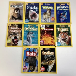 National Geographic Level 2 Reader Animals Biographies 10 Children's Book Lot - Bild 1 von 4