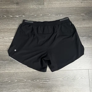Lululemon Fast Free Shorts Herren XL schwarz 6" Schrittlänge Activewear ungefüttert Laufen Fitnessstudio - Bild 1 von 6