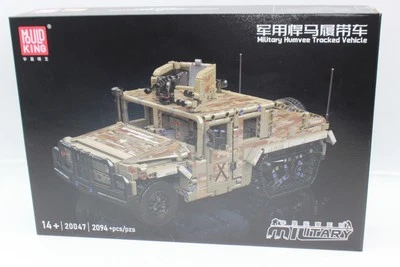 Oo Mould King 20047 Military Vehicle Hummer Tank Klemmbausteine 2094 Pcs Nip - Image 1 of 4