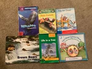 Kinder Tier/Tiertiere Taschenbücher - Wale, Regenwald + mehr 6 Stück - Bild 1 von 10