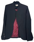 Zadig & Voltaire Very Double Heart Cuff Jacket Size 38 Black Stud Blazer $578