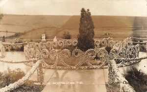 Dickeyville Wisconsin Park Scene Vintage RPPC Ver Postal Antigua LP39 - Imagen 1 de 2