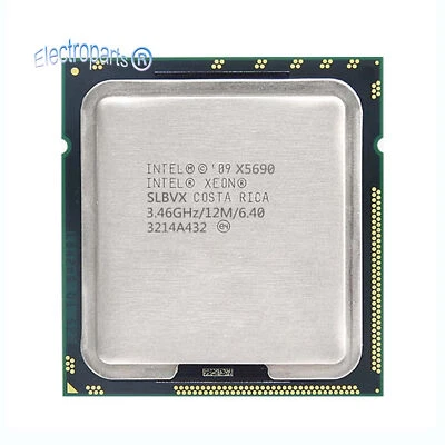 Intel Xeon X5690 3.46GHz 6.4GT/s 6 Cores 12MB LGA1366 CPU Processor - Image 1 of 2