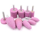 16 - 40mm Abrasive Mounted Stone Point Grinding Head Wheel For Drill Rotary Tool