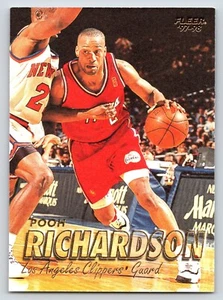 1997 Fleer POOH RICHARDSON Los Angeles CLIPPERS Basketball Card NBA #124 - Picture 1 of 3