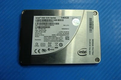 HP Envy m6-1225dx Intel 520 180GB Sata 2.5" SSD Solid State Drive SSDSC2BW180A3L - Image 1 of 2