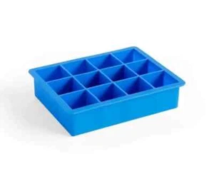 HAY Ice Cube Tray - Square XL, Blue - Picture 1 of 3