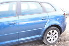 Audi A3 8P 4/5-drzwiowe drzwi tylne lewe skrzydło drzwi z ramą niebieskie LZ5C