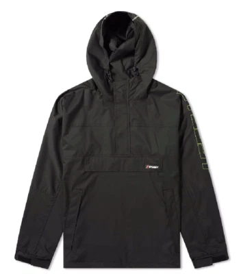 Chaqueta Pullover Stussy Alpina Para Hombres - Negra/Roja/Como Nueva - [115419] Foto 1 de 3