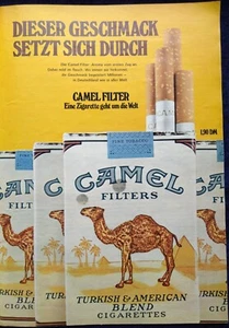 Camel Filter Zigaretten, die originale Werbung aus 1969 - Bild 1 von 1