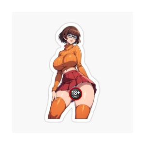 Occhiali adesivi anime sexy nerd scuola spessi donna espliciti bellissimi splendidi - Foto 1 di 1