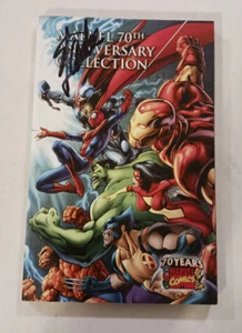 MARVEL 70TH ANNIVERSARY TPB SIGNED BY STAN LEE IRON MAN HULK WOLVERINE SPIDERMAN - Picture 1 of 10