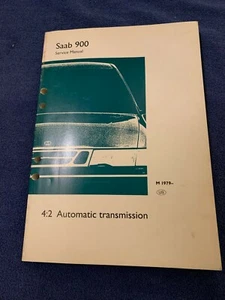 1979-1985 Classic Saab 900 Factory Automatic Transmission  Service Repair Manual - Bild 1 von 3