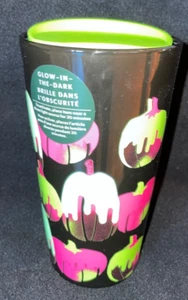 Starbucks 2023 GITD SLIME PUMPKIN CERAMIC TUMBER - 12 oz NEW SOLD OUT - Picture 1 of 4