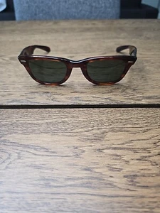 Ray-Ban Rayban B&L USA Wayfarer 5024 Brown Tortoise Sunglasses Vintage - Picture 1 of 21