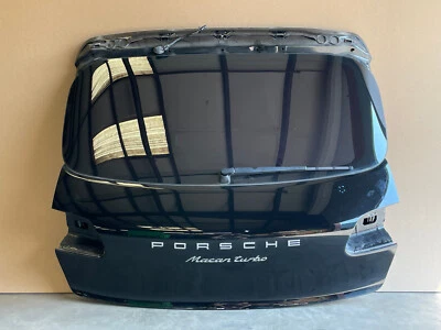 15 16 17 Porsche Macan tapa maletero trasero escotilla puerta levadiza puerta trasera negro 1474 OEM Foto 1 de 4