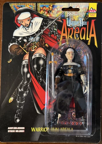 Warrior Nun Areala Action Figure 1996 Ben Dunn Antarctic Press Cover