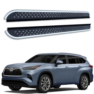 Fixed Running Board Side Step Pedal Nerf Bar Fit for Toyota Highlander 2020-2024 - Picture 1 of 7