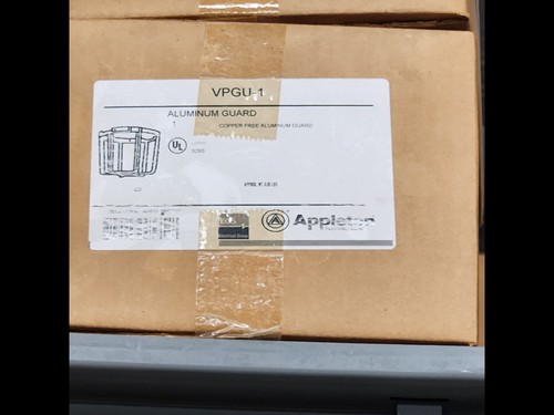 APPLETON VPGU-1 FIXTURE GUARD COPPER FREE ALUMINUM MERCMASTER OR STY ...