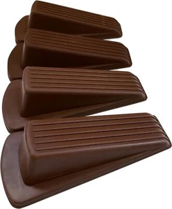 Large Heavy Duty Door Stopper Non Slip Rubber Wedge For Any Floor Type - Picture 1 of 6