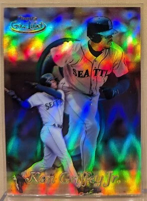 1999 Topps Gold Label CLASS 2 #100 Ken Griffey Jr Refractor RARE PARALLEL VARTN - Image 1 of 2
