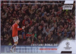 2021-22 Stadium Club Chrome UEFA Champions League #7 Cristiano Ronaldo - Man U - Picture 1 of 2