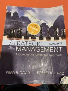 Strategic Management 16th Edition Concepts And Cases Buisness Textbook - Picture 1 of 2