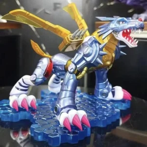 Action Figure Metal Garurumon ModelKit Digimon Adventure Statua Anime Manga Game - Imagen 1 de 8
