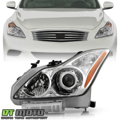 For 2008-2010 Infiniti G37 Coupe Projector Headlight Headlamp - Driver Side - Image 1 of 4