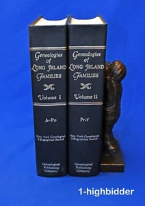 Genealogies of Long Island Families New York NY Biographical Record 2 Volume Set - Bild 1 von 16